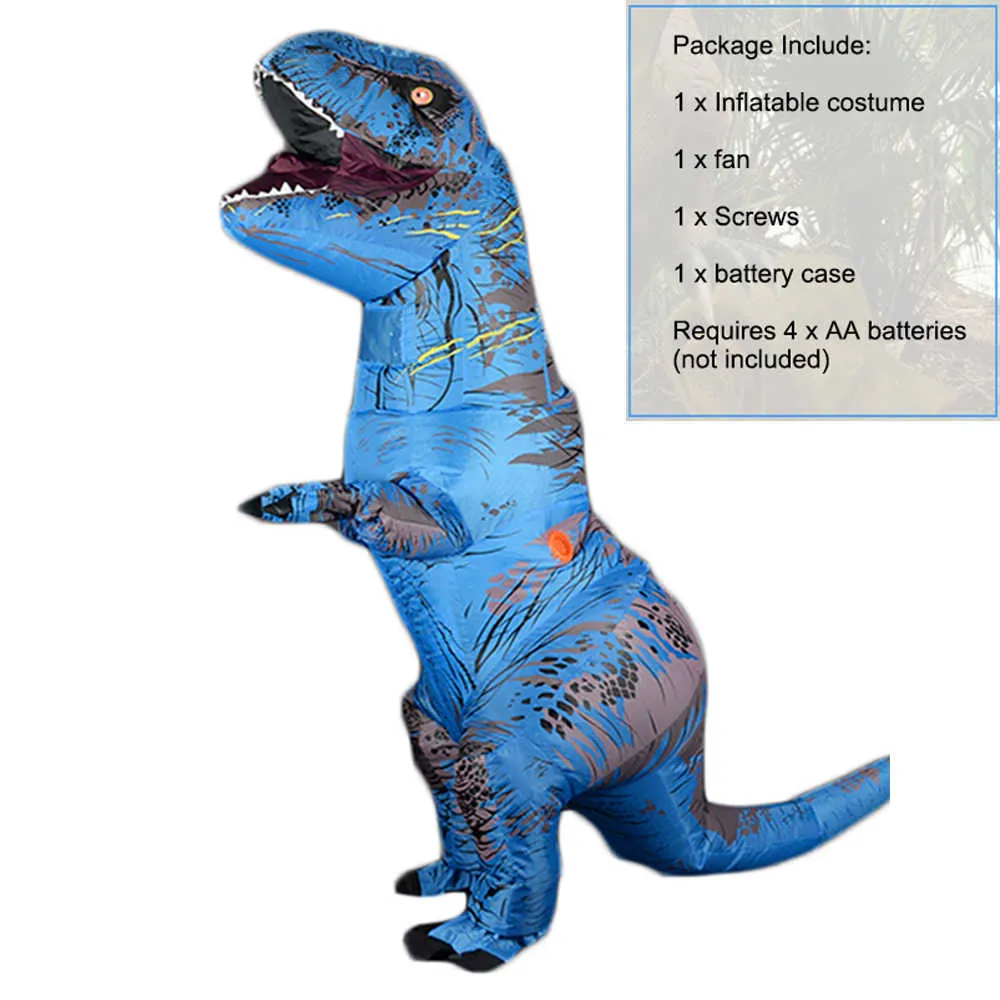 Halloween Costumes Pour Homme Adulte Femmes Anime Cosplay T-rex Dinosaure  Costume Gonflable Pourim Party Costume Dino Disfraz