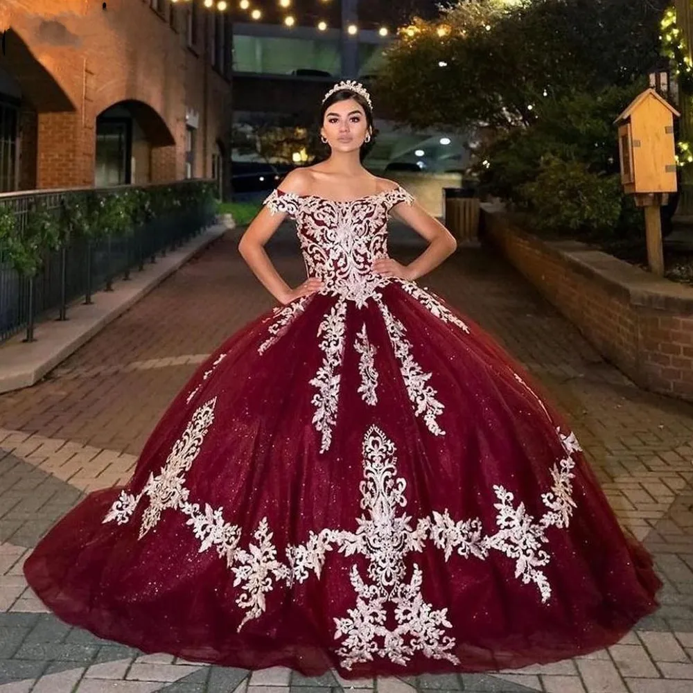 Burgundy quinceanera outlet