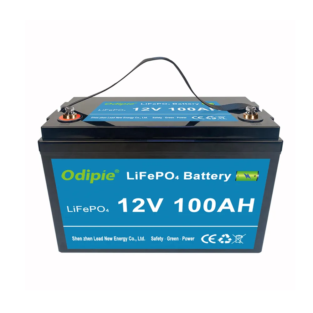 Handelpris Lifepo4 Batterier Pack 12V 100Ah 200Ah 300Ah litiumjonbatteri för gaffeltruck golfbilar RV Yacht Solar System