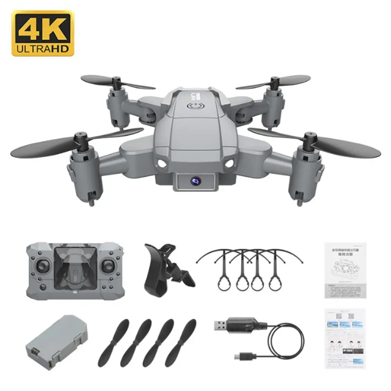 Dropship KY905 미니 드론 4K 카메라 HD Foldable Drones Quadcopter One-Key Return FPV Follow Me RC 헬리콥터 Quadrocopter Kid's toys