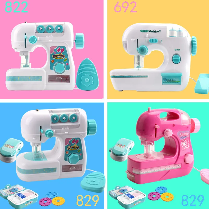 Electric Simulation Sewing Machine For Doll High Chair Clothes Small