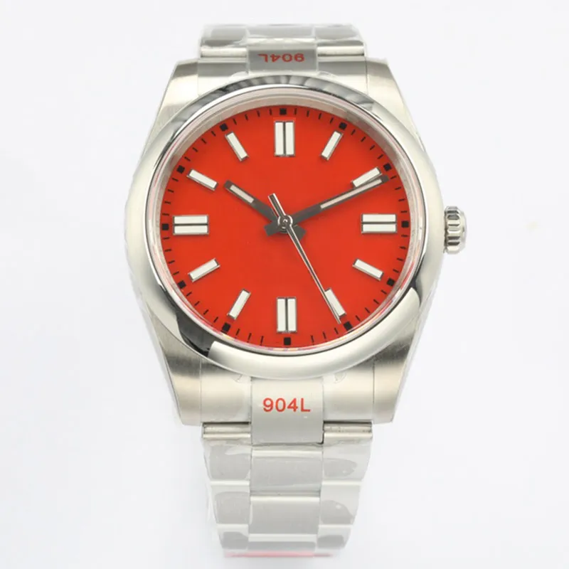 Homens com relógios mecânicos automáticos de 41mm de aço inoxidável luminoso Men Wristwatch Moda Wristwatches Montre de Luxe Business Festival Gift