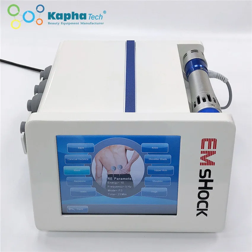 Dispositifs de thérapie de traitement ED, onde de choc d'équipement de physiothérapie électromagnétique de réduction de graisse de Machine d'onde de choc d'eswt