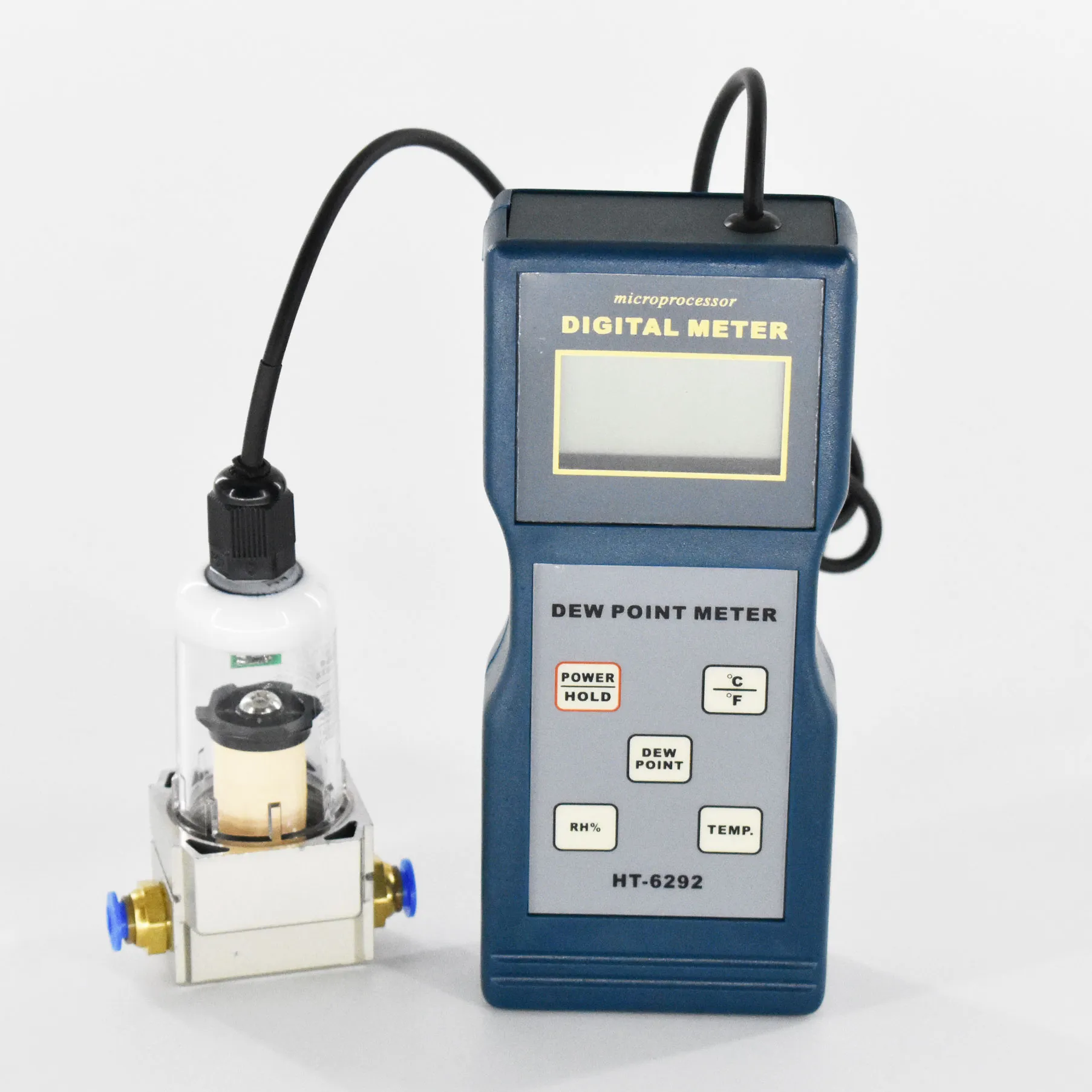 HT-6292 Compteur de point de rosée numérique Mètre d'humidité portable avec mesure de la température -10-60 de rosée -40-40 degrés centigrades