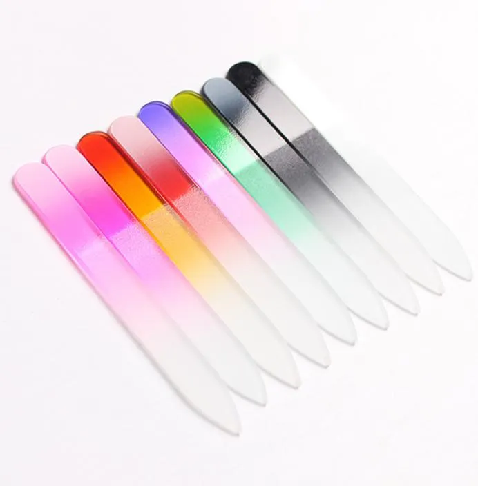 2021 5000X 3.5" New Durable Crystal Glass Nail Art Buffer Files Pro File Manicure Device Tool
