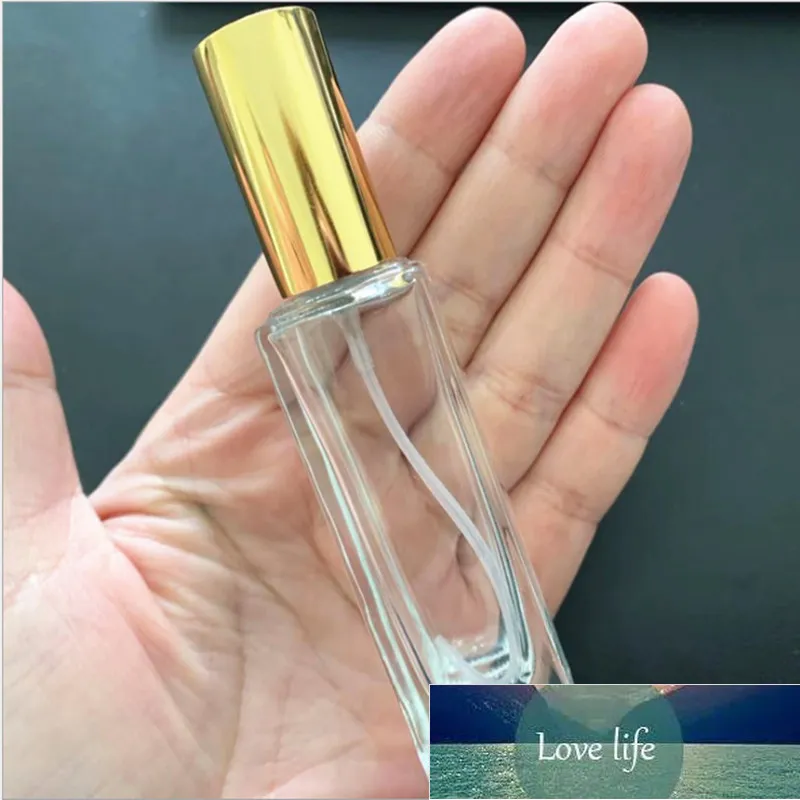 Mini flacon pulvérisateur de parfum en verre, 10 pièces, 18ml, atomiseur, récipient cosmétique de voyage, bouteilles vides et rechargeables