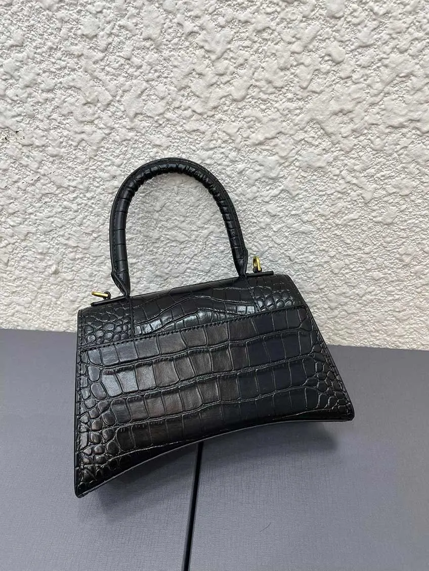 Luxurys Designer Bags Womens Handbags Purses Real leathers Shoulder bag high quality women `s handbag Crossbody Crocodile leather clutch 19cm 23cm