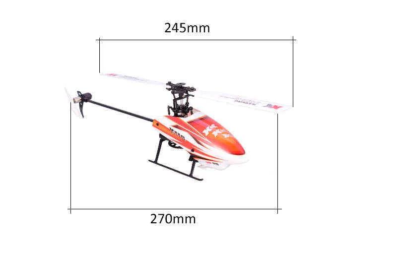 Xk k110 blast 6ch brushless sales 3d6g system rc helicopter bnf