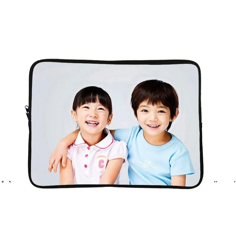 NEW15 Inch Sublimation Blank Computer Sorage Bag Personalized Outdoor PortableHeat Transferr Nnotebook Protective Cover EWA5989