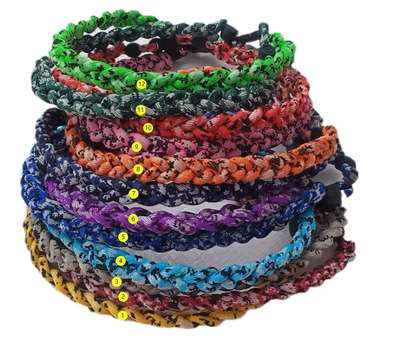 Collier Baseball Titane Bleu Blanc Tornado événement Sport Lot De Colliers De Sport Titanium - Couleur Bleu Royal Et Blanc - Design Baseball Tornado