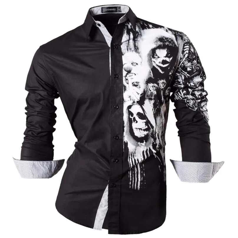 dress shirt with designs Amazon.com: Zeiyignr Men's Designer Shirt Luxury Printed Slim Fit Button  Down Dress Shirt Long Sleeve Formal Prom Wedding Party Shirts Black :  Clothing, Shoes & Jewelry