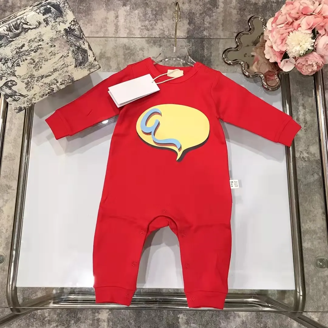 Spring Autumn Baby Boys Girls Long Sleeve Rompers Infant Cotton Cartoon Bear Jumpsuits Cute Toddler zdlg1110.