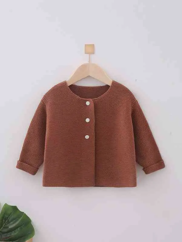 Baby Boy Button Front Cardigan она