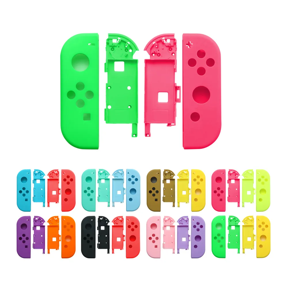 Vervangende behuizing Faceplate Handvat Shell Case Cover Middenplaat Frame voor Nintend Switch Joy-Con Controller Hoge kwaliteit SNEL SCHIP