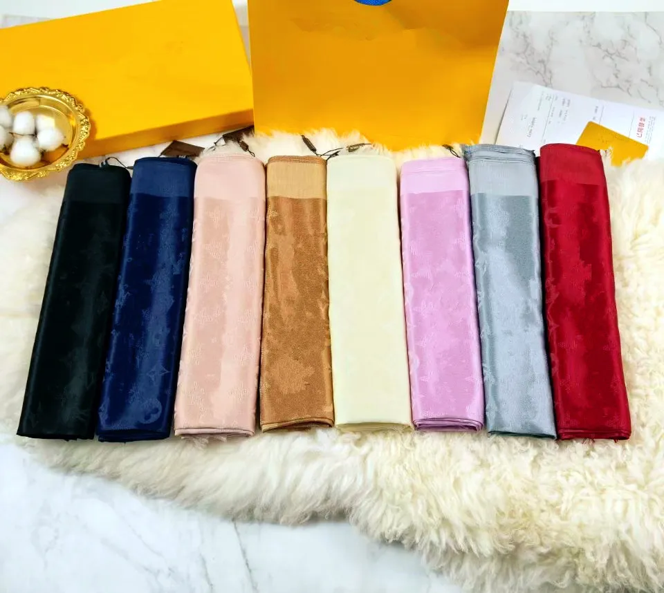 Fashion women four seasons autumn winter thin long silk wool scarf 180*70cm scarf shawl classic letter scarf have box