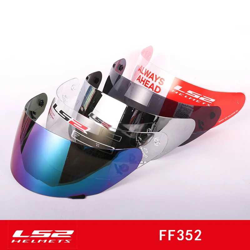 Оригинал LS2 Visor Full Place Заместитель мотоциклов Подходит для LS2 FF352 FF384 FF351 Шлем FF351