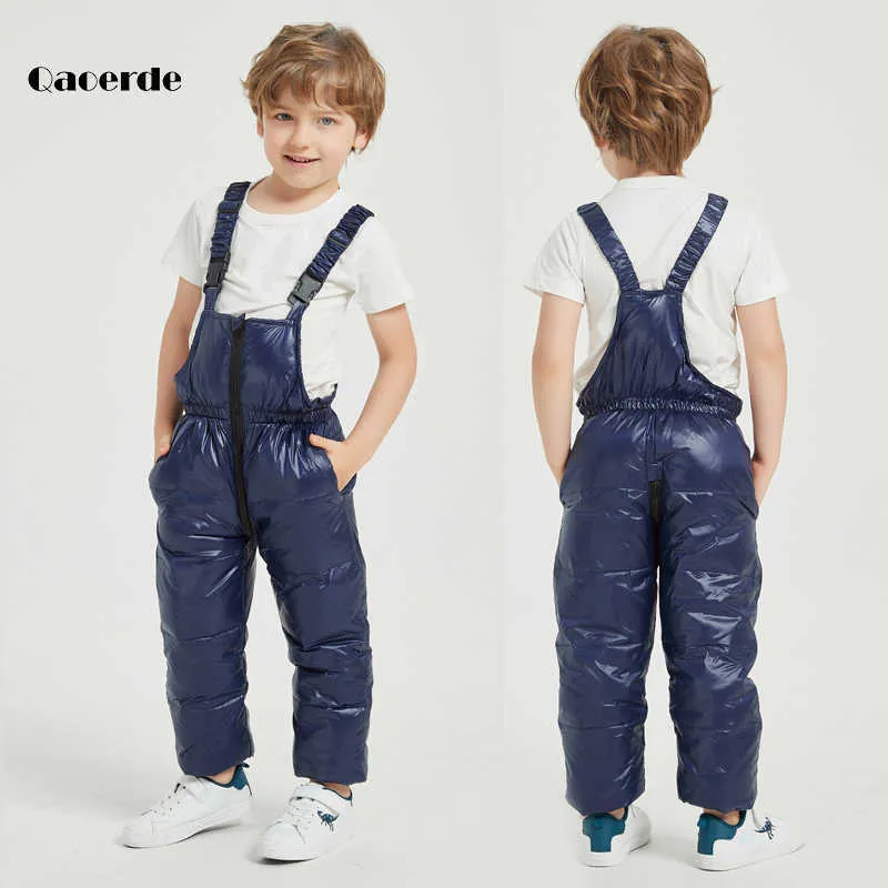 -30 graden Rusland Winter Kinderkleding Sets Jongens Donsjack Kinderkleding Jumpsuit Voor Kinderen Meisje Snowsuit Kleding 2-5Y H0909