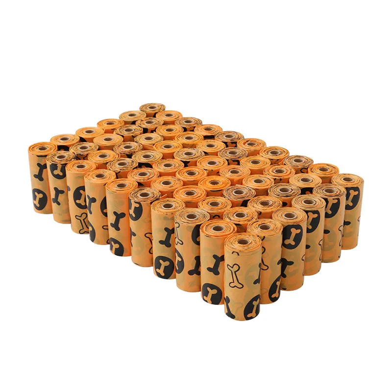 15 na rolkę Torba na śmieci 23 x 33 cm Dog Bag Poop Torby o grubości Silne biodegradowalne torby kupowane dla psów Gwarantowane szczelne
