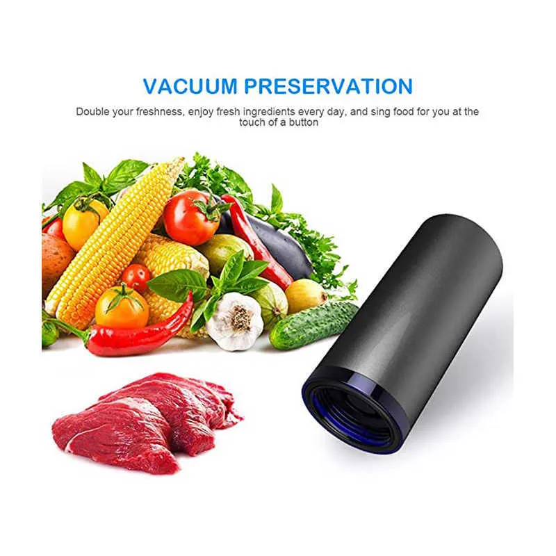 Electric Air Vacuum Machine Inflator Compressor Pump For Clothes Food