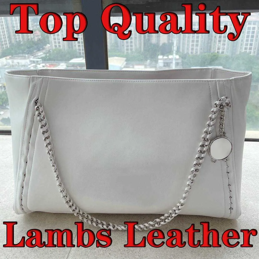 5A+ oversize totes bag classic brand luxury designs women handbags 2021 cowhide leather caviar silver clutch fashion shoulder purse black wallet duffle wholesale