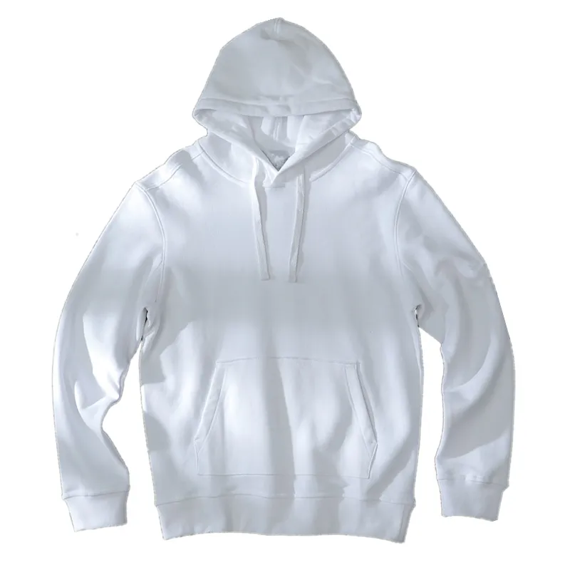 Sweatshirts mode Hoodie pullover herrtröja enfärgad sport stil enkel kappa förlängd jacka hip hop par Luvtröjor