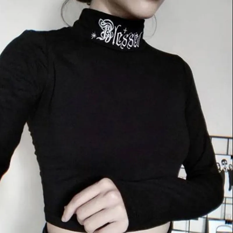 E girl turtleneck top