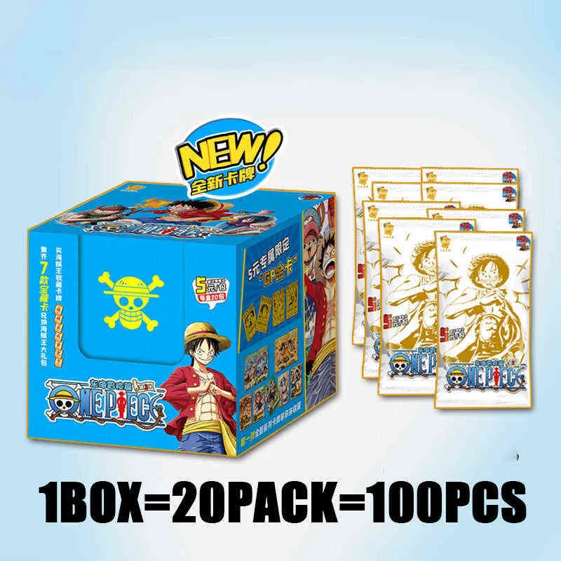 2022 New Japanese Anime one piece rare cards box Luffy Zoro Nami