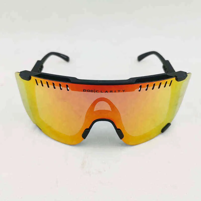 NXY Cycling Sunglasses Poc Verslinden 4 Lens Fietsen Bril Mannen En Vrouwen Fiets Zonnebril Gepolariseerde Sport Mountain Racefiets 0122