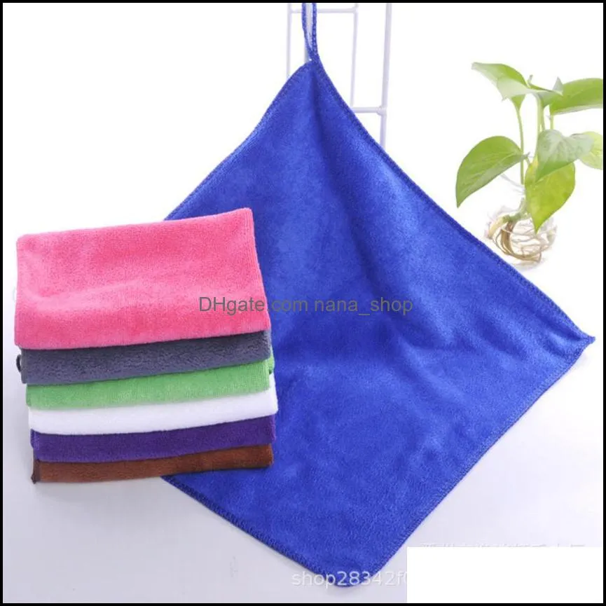 Handkerchiefs Fashion Accessories 30 * Gift Towel Garten Handkerchief Absorbs Water And Is Not Easy To Lose Hair Drop Delivery 2021 Su9Iu