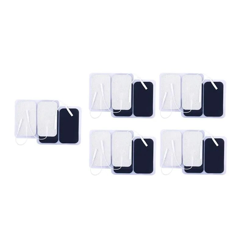 20Pcs Electrode Pads 2mm Plug Gel Patch for Tens Acupuncture Electrotherapy EMS Massager Stimulator Slimming Devic