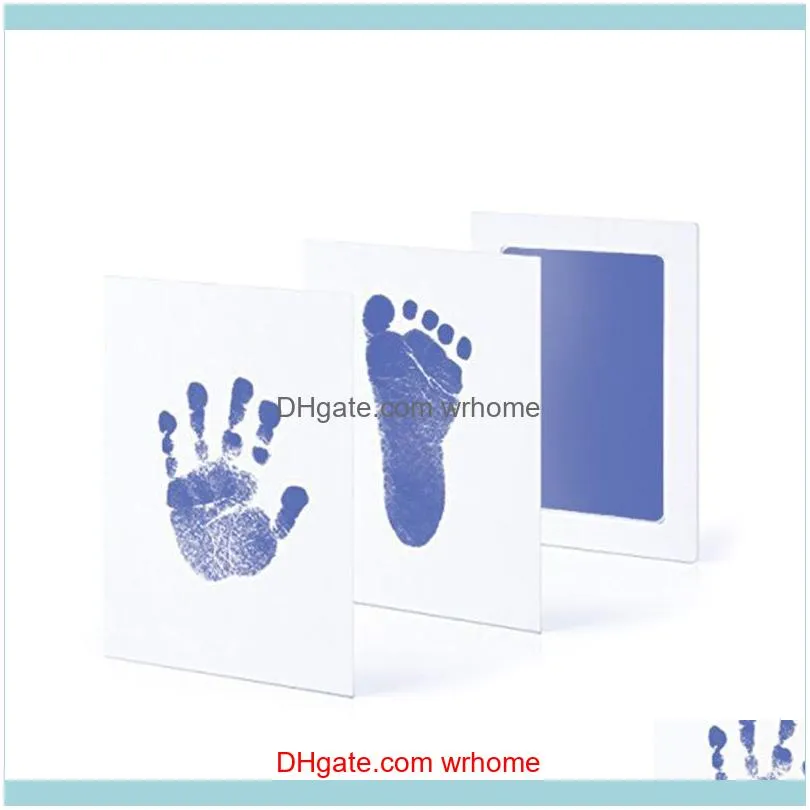 Baby Handprint Footprint Ink Pads Kits Pet Cat Dog Print Souvenir Non-Toxic1