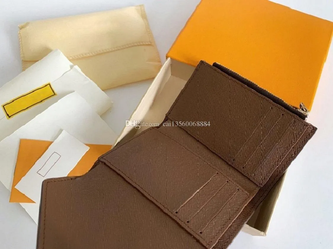 Original High Quality Luxurys Designers Wallets Purse Fashion Short Victorine Wallet Classic Zipper Pocket Pallas Bag Card Holder Purses