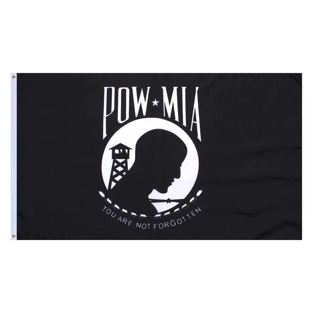 Wholesale Factory Price 90*150cm 3x5fts You are Not Forgotten Prisoner of War POW MIA flag