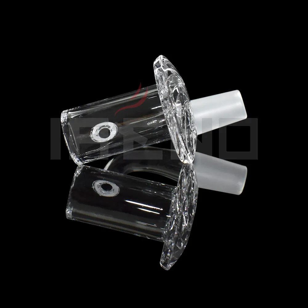 IRENO Retail or Wholesale Good Welded Beveled Edge Top 20mm Quartz Banger 10mm 14mm 18mm Male 45° 90° Frost Joint For Glass Water Bongs Dab Rigs