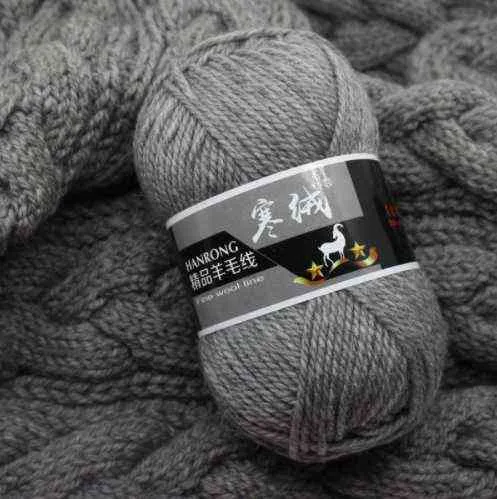 1PC mylb Top Quality 5 pezzi = 500g 60 colori lana merino lavorata a maglia all'uncinetto filati per maglieria maglione sciarpa maglione protezione ambientale Y211129