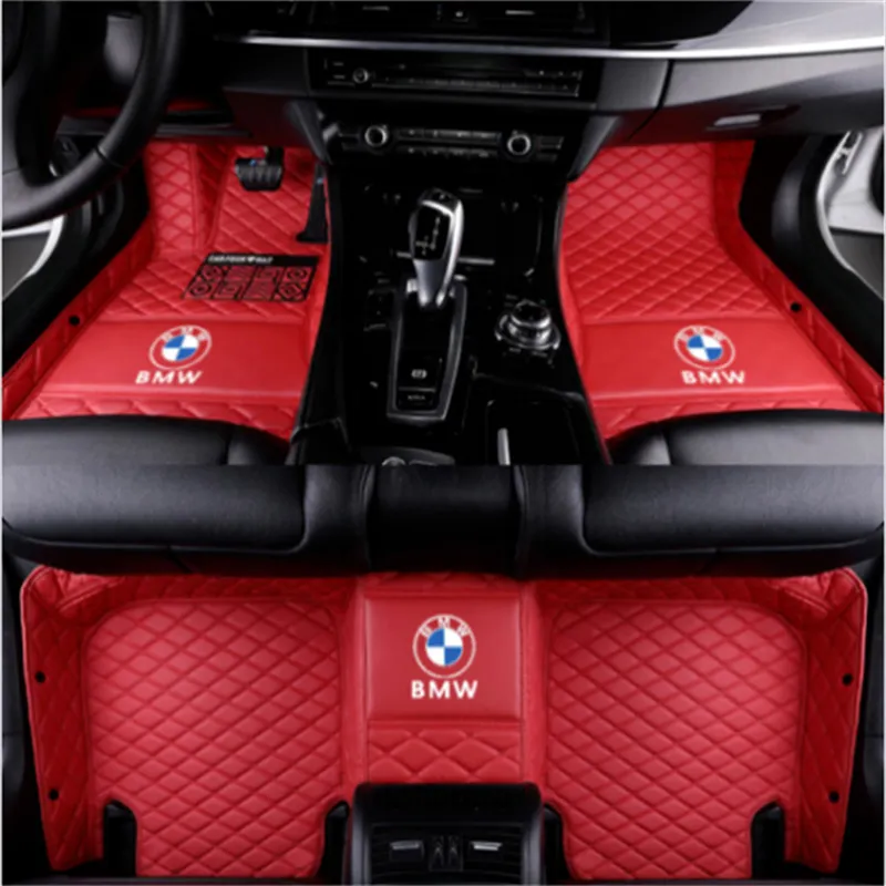 Convient aux tapis de voiture de la série BMW 3 4 5 6 7 8 en cuir non toxique et insipide Qualité du matériau U garantie