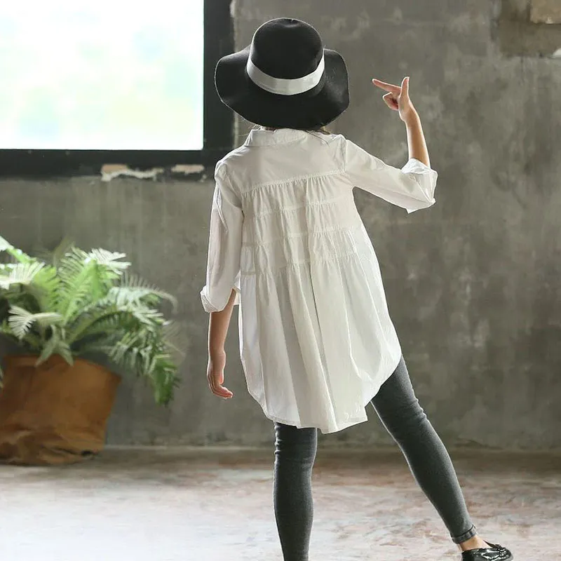 Long shirts for girls cheap
