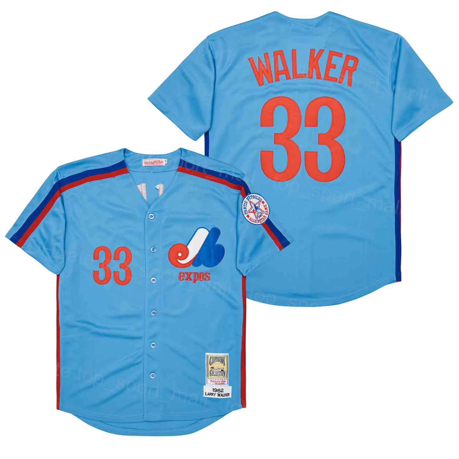 Montreal Expos 2024 Retro Baseball Jersey Breathable Cool Base Vintage Red Blue White Polyester Short Sleeve For Men From Top sport mall 12.7 DHgate.Com