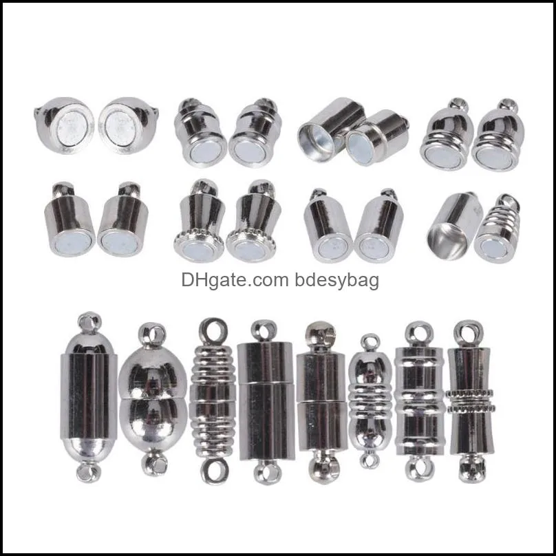 Other & Components Jewelryother Diy Stainless Steel Magnetic Clasps For Jewelry Making Handmde Necklace Bracelet Connector Jewellery Finding