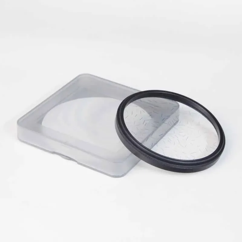 Filtre étoile, dessin coloré miroir rayon film grand écran filtre à effets spéciaux accessoires pour appareil photo reflex