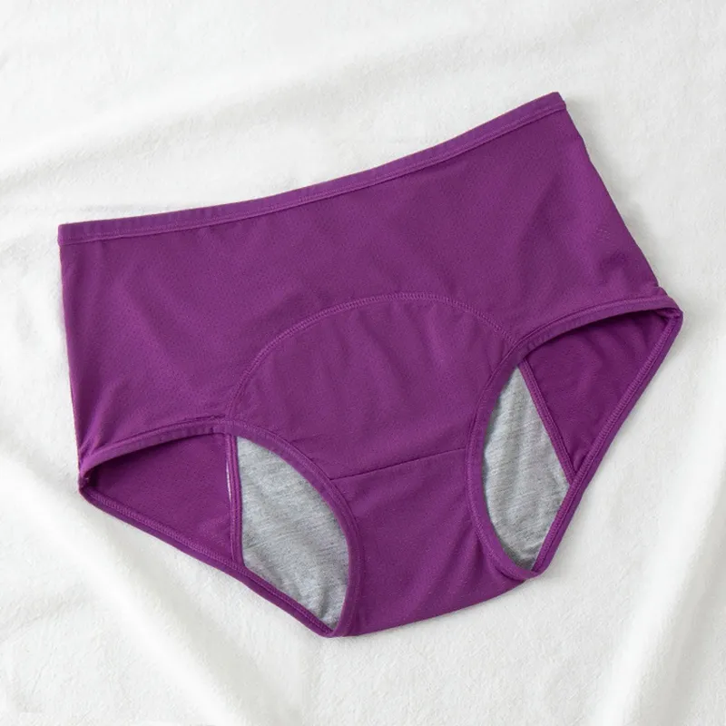 Leak Proof Menstrual Panties Physiological Pants Women Underwear Period  Cotton Waterproof Briefs Plus Size Female Lingerie 0983 From 2,7 €