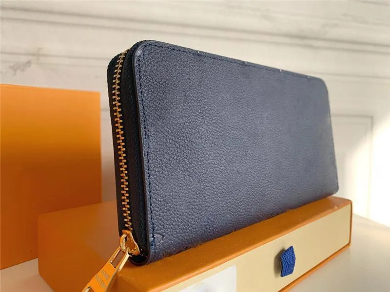 2021 modeblommor designer plånböcker luxurys män kvinnor läderväskor högkvalitativa klassiska bokstäver nyckelmynt purse originallåda plai290j