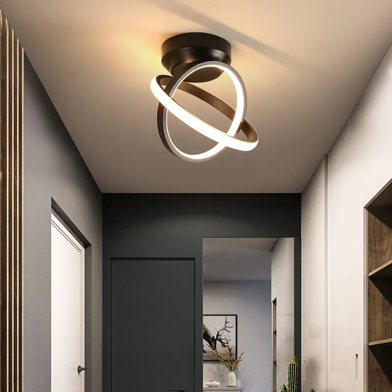 Modern Ceiling Light For Home Lustre Black&White Small Led Lamp Applicable Bedroom Corridor Light Balcony lighting Luminaires