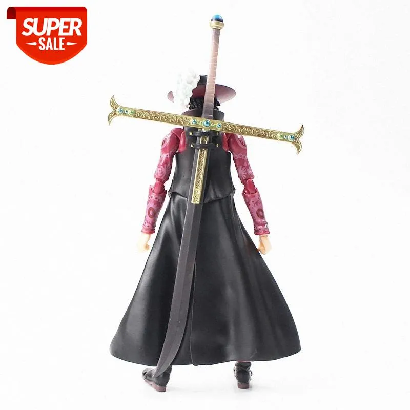 21cm Um Pedaço De Ação Figura Mihawk Dracule Com Espada Anime Colecionável  Modelo Brinquedos # Hr7j De $230,14