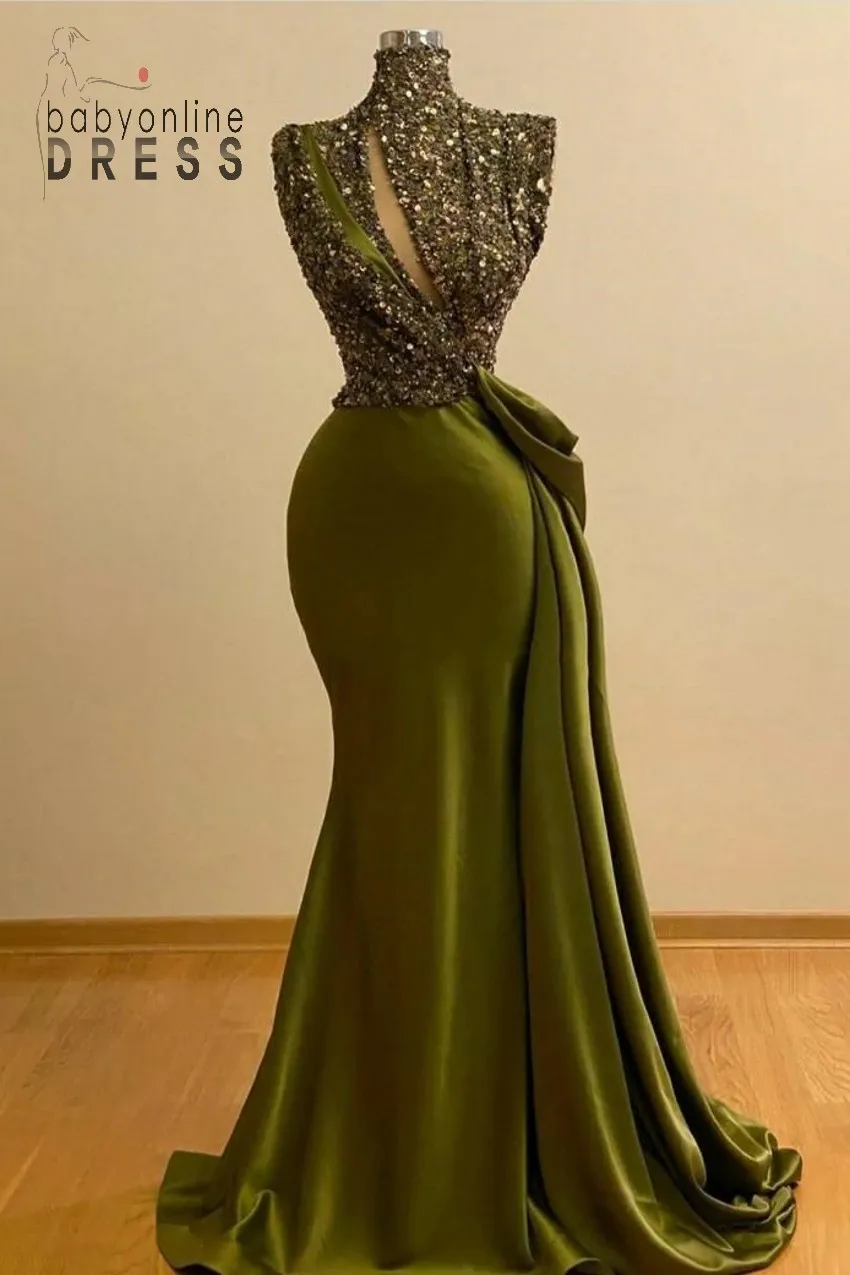 Gorgeous Olive Green Mermaid Prom Evneing Dresses... From Babyonline, $146.87 | DHgate.Com Gorgeous Olive Green Mermaid Prom Evneing Dresses... From Babyonline, $146.87 | DHgate.Com