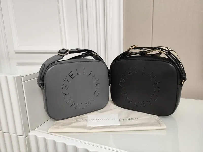 Designer Handbags Stella Mccartney Women Fashion Camera Bag Strap Shoulder bags High Quality PVC Leather Handbag