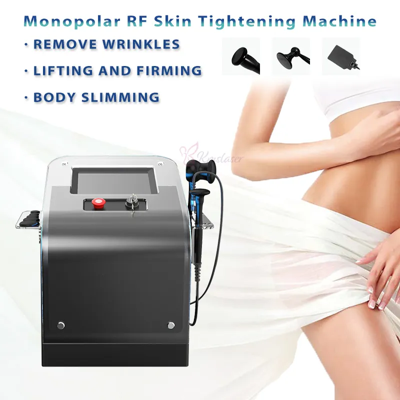 Monopolar RF Machine Body Slimming Radio Frequency Face Lifting Skin Rejuvenation Beauty Facial Equipment Spa Salon