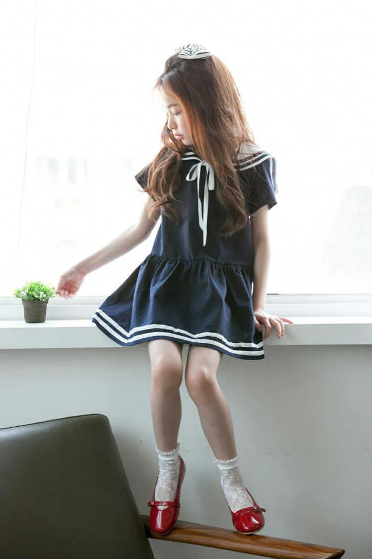 2021 Summer New Girl Korean Style Short Sleeves Mini Dress