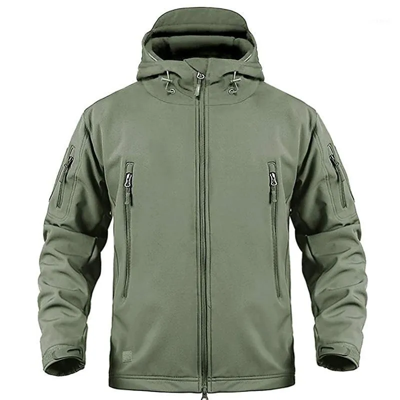 Jacketshoodies de jaquetas masculinos para homens estilo tático à prova d'água tática Tactical Softshell Tactical1