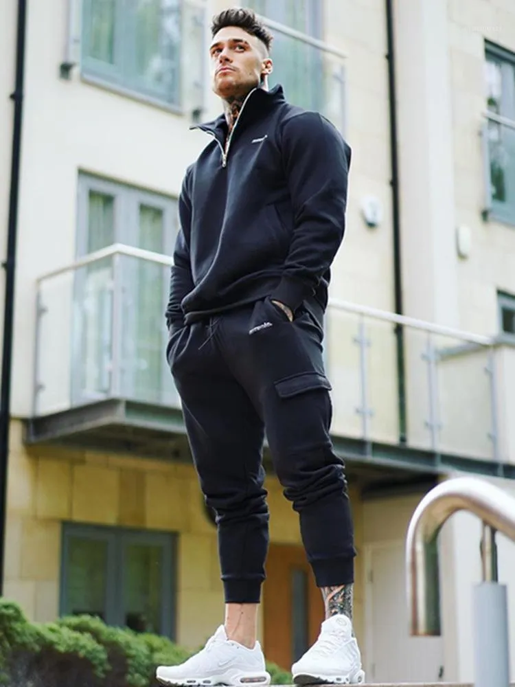 Two piece cheap tracksuit mens